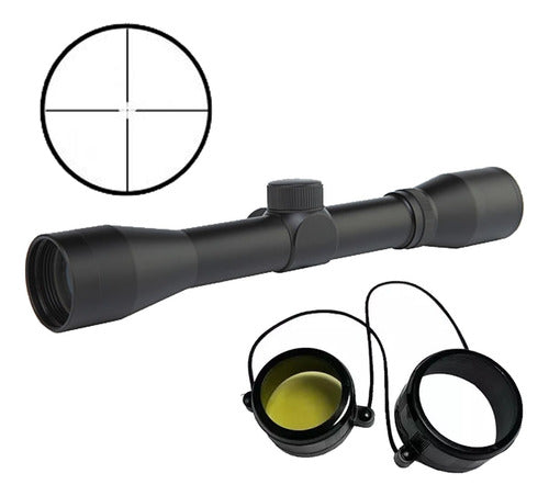 Cannon 4x32 Telescopic Rifle Scope 0