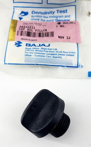 Bajaj Boxer BM 150 V 15 Oil Filler Cap - Original Bajaj El Tala 0