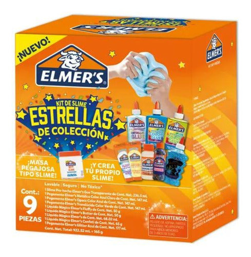 Elmer's Collection Stars Slime Kit 9 Pcs 2190602 0