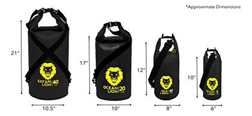 Adventure Lion Premium Bolsa Impermeable 40l 5