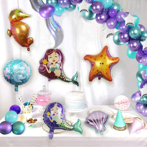 Tu Mundo Giant Mermaid Balloon for Air or Helium 2