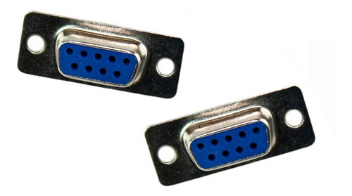 High Tec Electronica Db-9 Db9 Female Connector 9 Pins Pack of 8 0