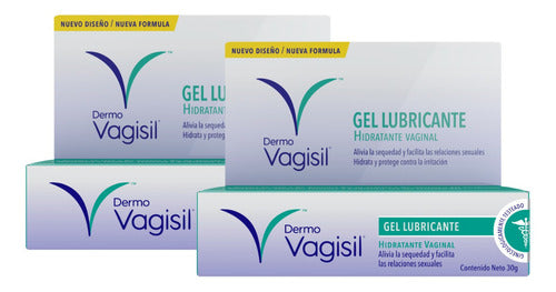 DermoVagisil Hydro Gel Lubricant Kit - 2 x 30g Water-Based 0