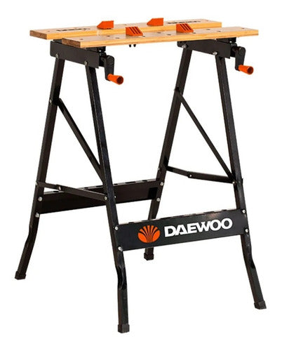 Daewoo Folding Workbench 70kg with Vise/Press 0