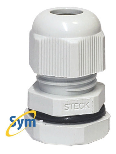 Steck Prensacable Plastico Pg16 C/tuerca | Symnet 0