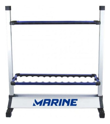 Marine Sports Cañero Para 24 Cañas En Aluminio 0