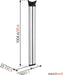 Vogels Next 7840 Cable Column 5