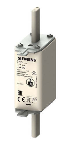 Siemens Cartucho Fusible Nh Tamaño 1 160a 3na3136 0