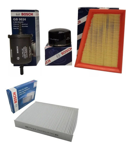 Bosch Filters Kit for Sandero/Stepway 1.6 16V K4M 2008 to 2020 0