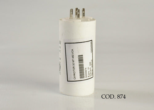 Capacitor Start Capacitor 30 Mf 450 Vca Air Conditioner 1