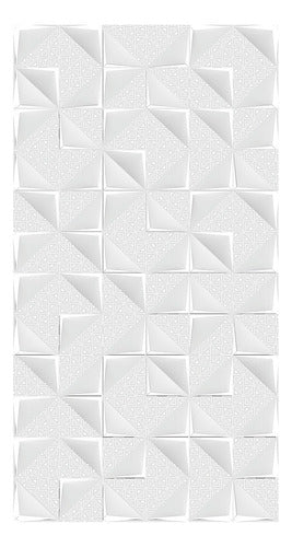 Crystal Ltda Ceramics White 3D 60x1.20 Cm 2