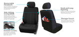 Fh Group Pu008102 - Juego De Fundas De Asiento De Piel Sintt 3