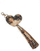 Victoria Liguori Leather Heart Keychains 0