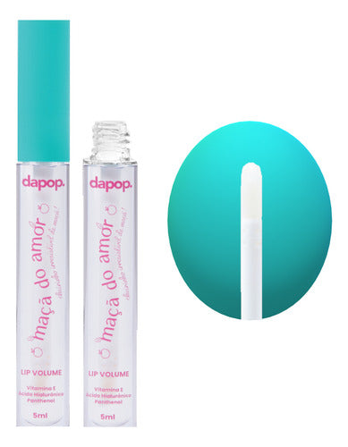 6 Gloss Lip Volume Maça Do Amor Dp2211 Kit Dapop Atacado 1