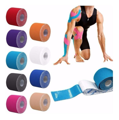 SBK 2 Kinesiological Tapes, Therapeutic Tape, 5 Mts X 5 Cms 0