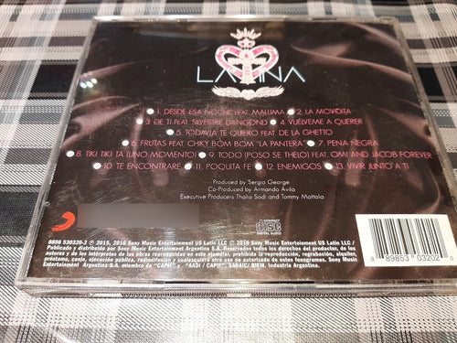 Thalia - Latina - Cd Original Impecable 1