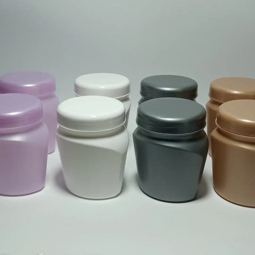 POTE PAD Cosmetic Jar 250 Grs Various Colors (Pack of 10) 2