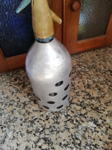 Antiguo Sifón De Soda La Marina 2