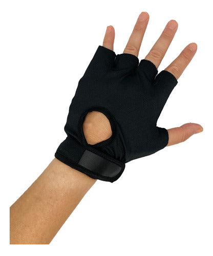 Gym Fitness Training Glove in Black 5