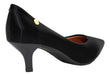 Vizzano Stiletto Shoes - Glossy Napa Low Heel 2