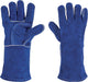 Guantes De Soldar Soldador Cuero Azul Carnaza Truper Gu-515 0