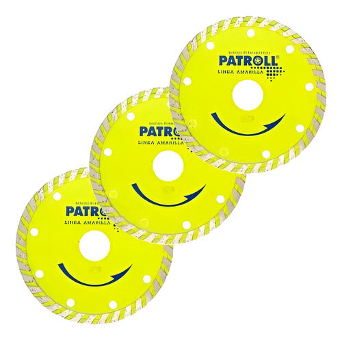 Aliafor Disco Diamantado Turbo 115mm Patroll Pack X 3 Pyt-4.5 0