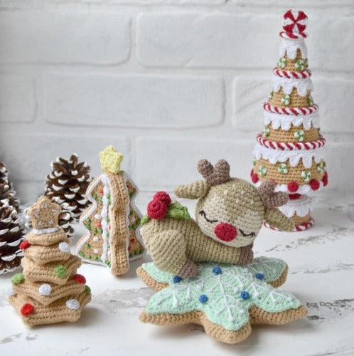 Amigurumi Patterns. Cute Christmas Set. 0