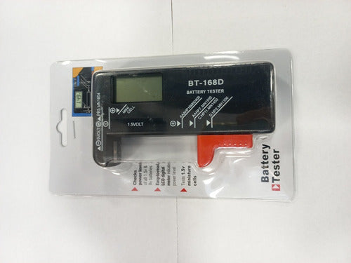 Tester Probador Pilas Y Baterias Megalite Aa Aaa 9v Digital 2