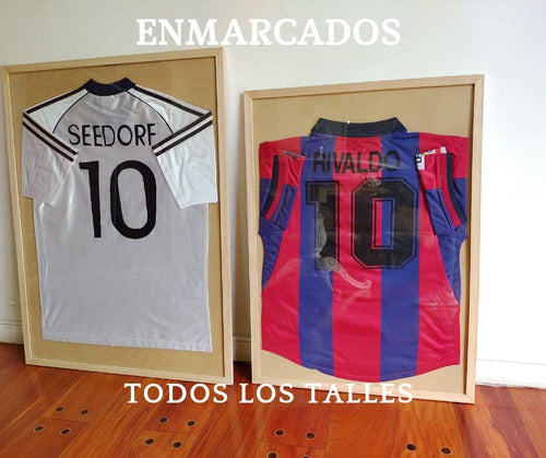 El Secreto Del Arte Enmarcado De Camisetas 50x70 Marco Natural Con Vidrio 1