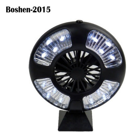 2 En 1 Camping Fan with 16 LED Portable Light 2