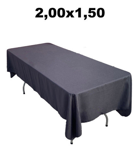 Rectangular Tablecloth 2.00 x 1.50 Ideal for Events 11
