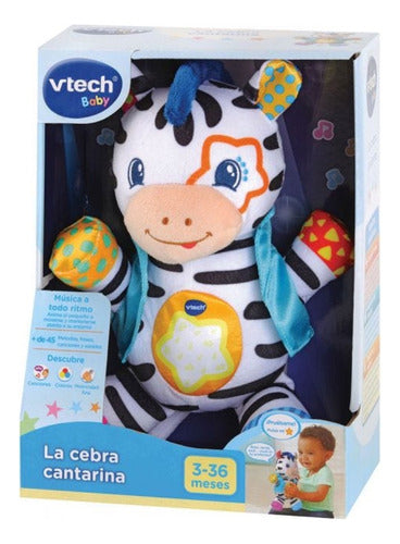 VTech Cebra Cantarina Con Canciones Y Efectos De Sonido 0