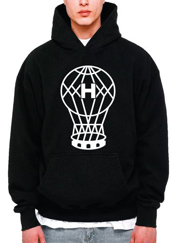 Burbi Simple Shield Huracán Globo Hooded Sweatshirt 0