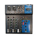 Ross F4 5-Channel Mixer with Bluetooth USB EQ 3 Bands Effects 0