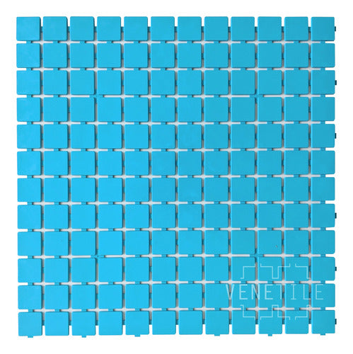 VeneTile Turquoise Mosaic Tiles for Pool and Outdoor Areas - Sold by M2 0