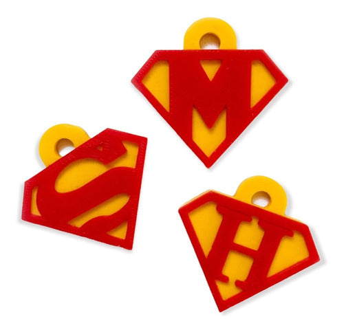 Medium Sized Superhero Pet Tags 3