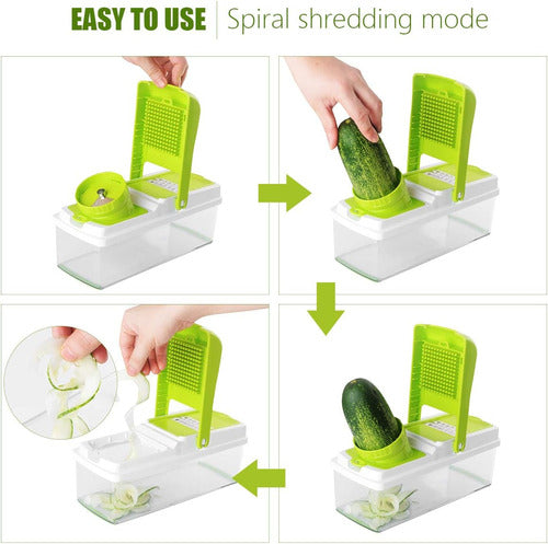 Kithouse Vegetable Chopper Mandoline Slicer Dicer - Large Fruit & Vegetable Cutter 5