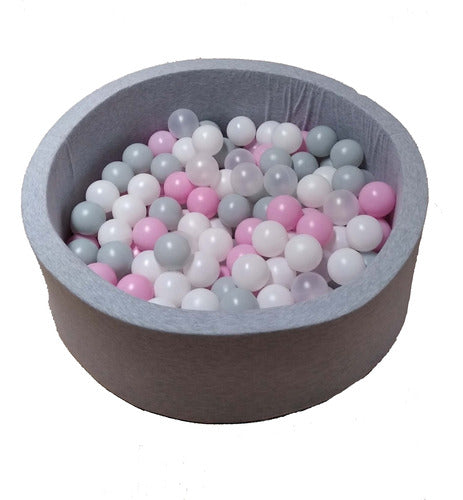 Mañositos Baby Montessori Play Pen + 100 Non-Toxic Pastel Balls + Bag 0