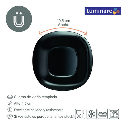 Luminarc Set Vajilla Completa Opalina Vidrio Templado 5