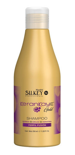 Silkey Kerankaye Gold Fusión Shampoo 350 Ml + Mascara 250ml 1