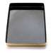 Tiendas Landmark Rectangular Black and Gold Decorative Tray 3