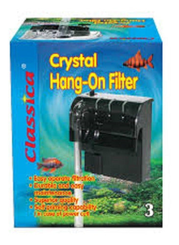 Filtro Pecera Mochila Cascada Crystal 3 750 L/h 6w Polyptera 0