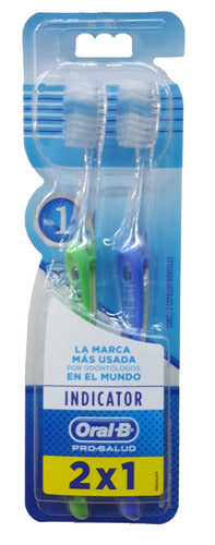 Cepillo Dental Oral B Indicator 40 Me 2x1 0