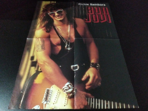 Poster Bon Jovi Richie * Guns N' Roses Axl * 59 X 43 (r090) 0