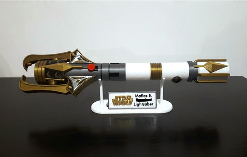 Customized Stellan Gio Lightsaber 3D with Base 1