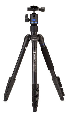 Benro Travel Tripod Monopod Fit19a1h0 with Ball Head 0