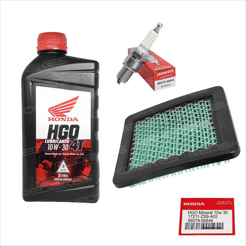 Kit Service Cortacesped Honda Hrr Original Filtro Bujia M4 0