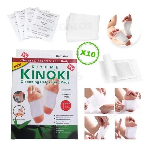 Fashion Kinoki Detoxifying Patches - Slimming & Relaxing X10 1