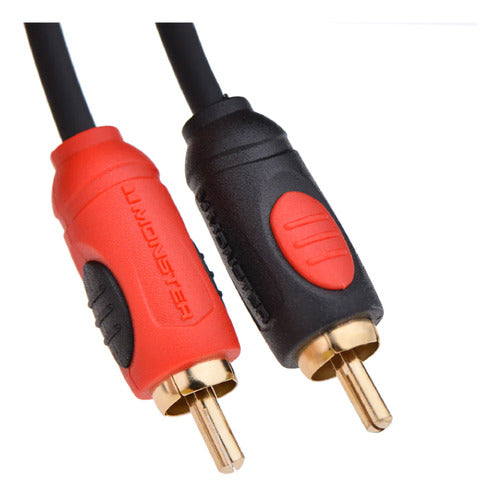 Monster RCA Power Cable M100 2 Channels 2 Meters Audio 1