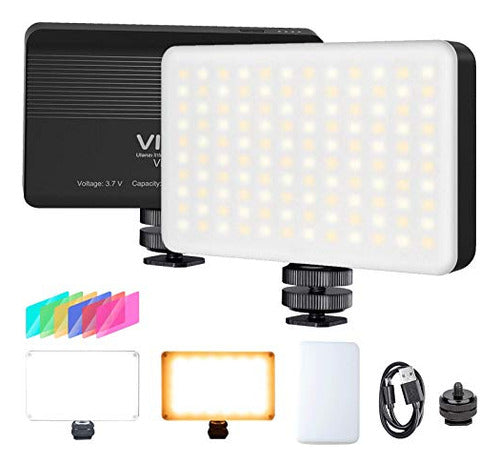 Vijim Vl120 Luz De Video Led En Cámara, Mini Luz De Cámara L 0